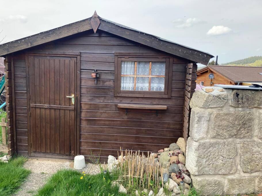 Behagliches Nurdachhaus Im Ferienhausgebiet Langelsheim Eksteriør billede