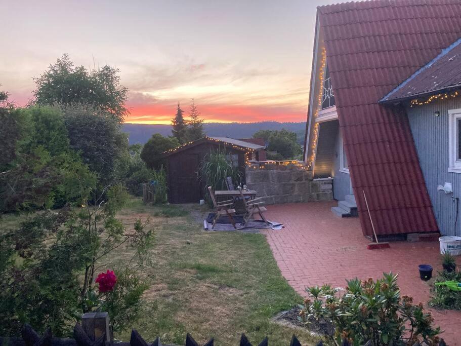 Behagliches Nurdachhaus Im Ferienhausgebiet Langelsheim Eksteriør billede